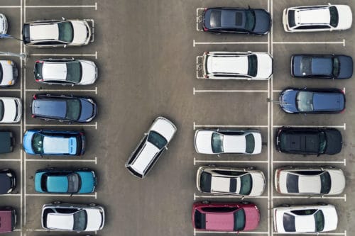 Verkehrsunfall – Einparkvorgang - Vorschäden