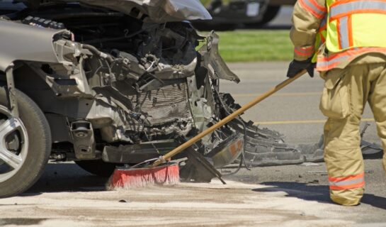 Verkehrsunfall – Reinigungskosten für eine Ölspur