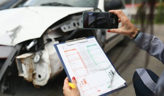 Verkehrsunfall – Übersendung des Schadensgutachtens nebst Bildmaterial im Original