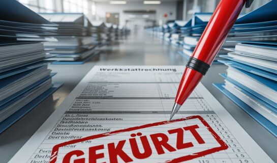 Werkstattrisiko: Warum die Versicherung Reparaturkosten nicht kürzen darf