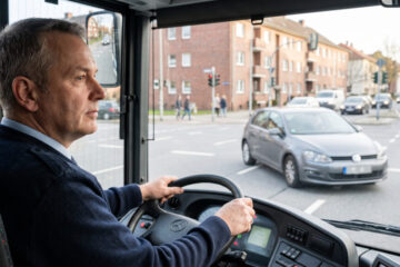 Haftung nach einem Verkehrsunfall: Autofahrer haftet nach Bus-Kollision allein