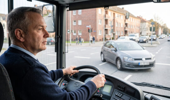 Haftung nach einem Verkehrsunfall: Autofahrer haftet nach Bus-Kollision allein